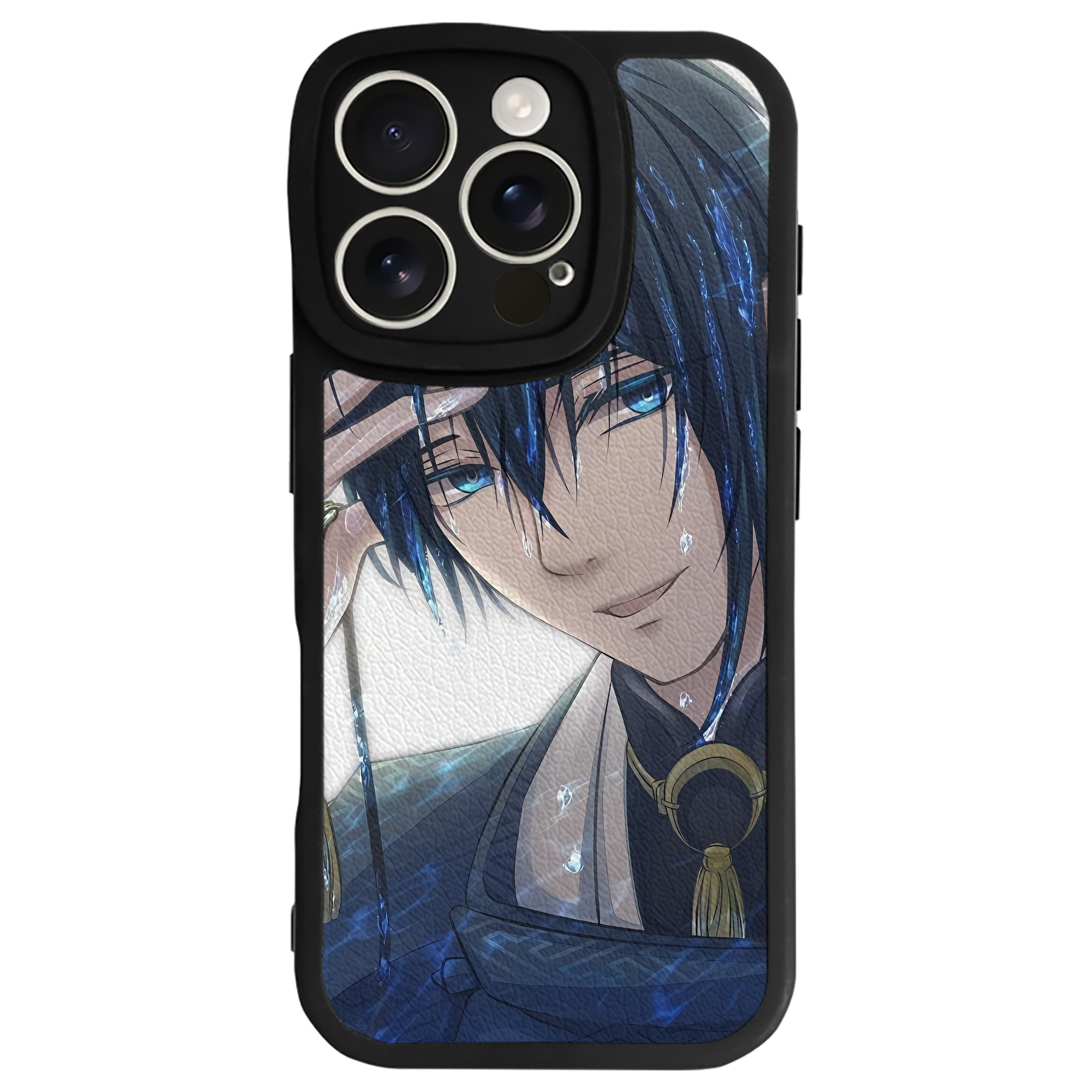 （画像用） 刀剣乱舞 Touken Ranbu 【iPhone 16シリーズ対応】シリコンスマホケース（レザー調） 材質：シリコン